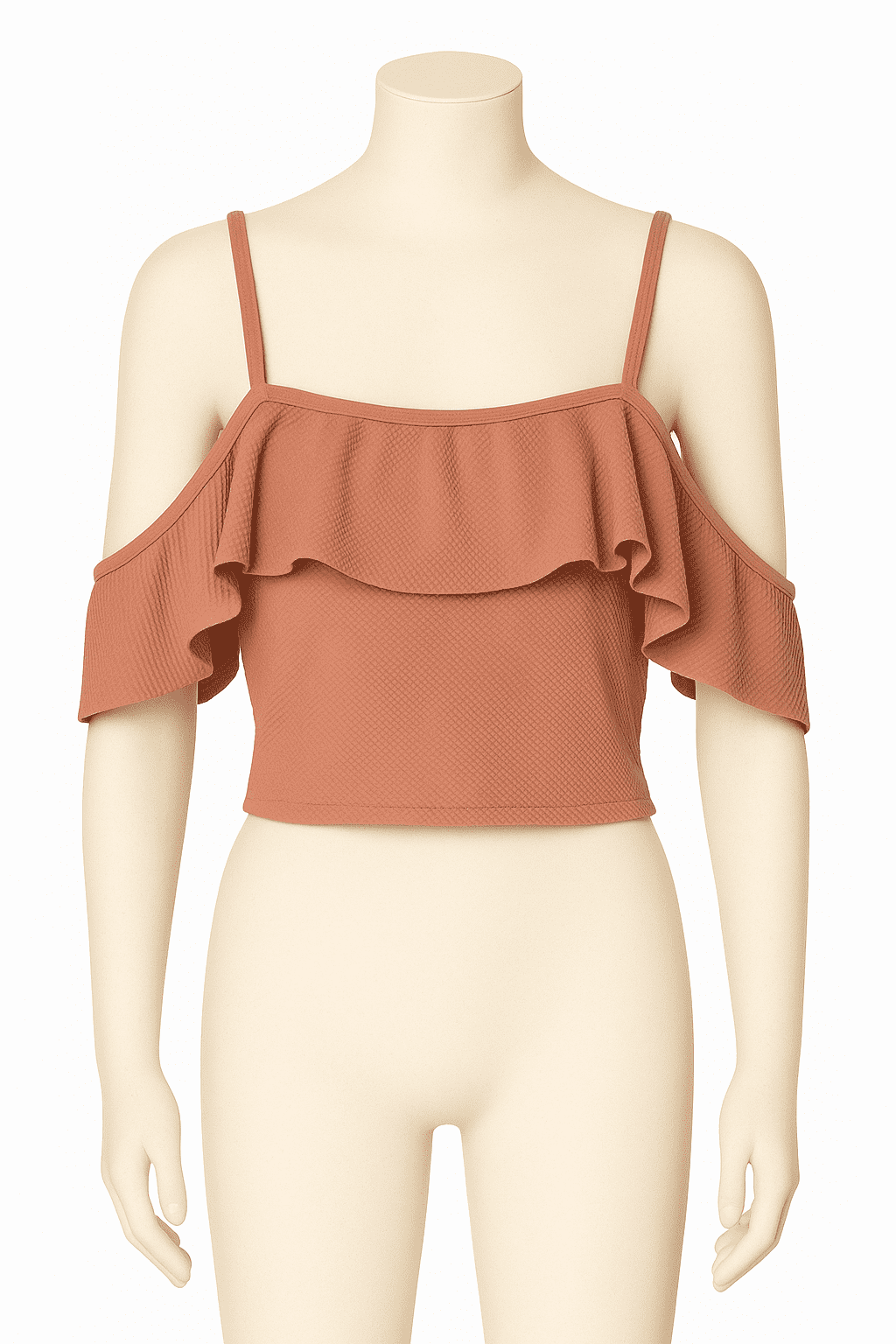 SINSAY – Dziewczęcy top bikini z falbanką 146-152 — wizualizacja AI